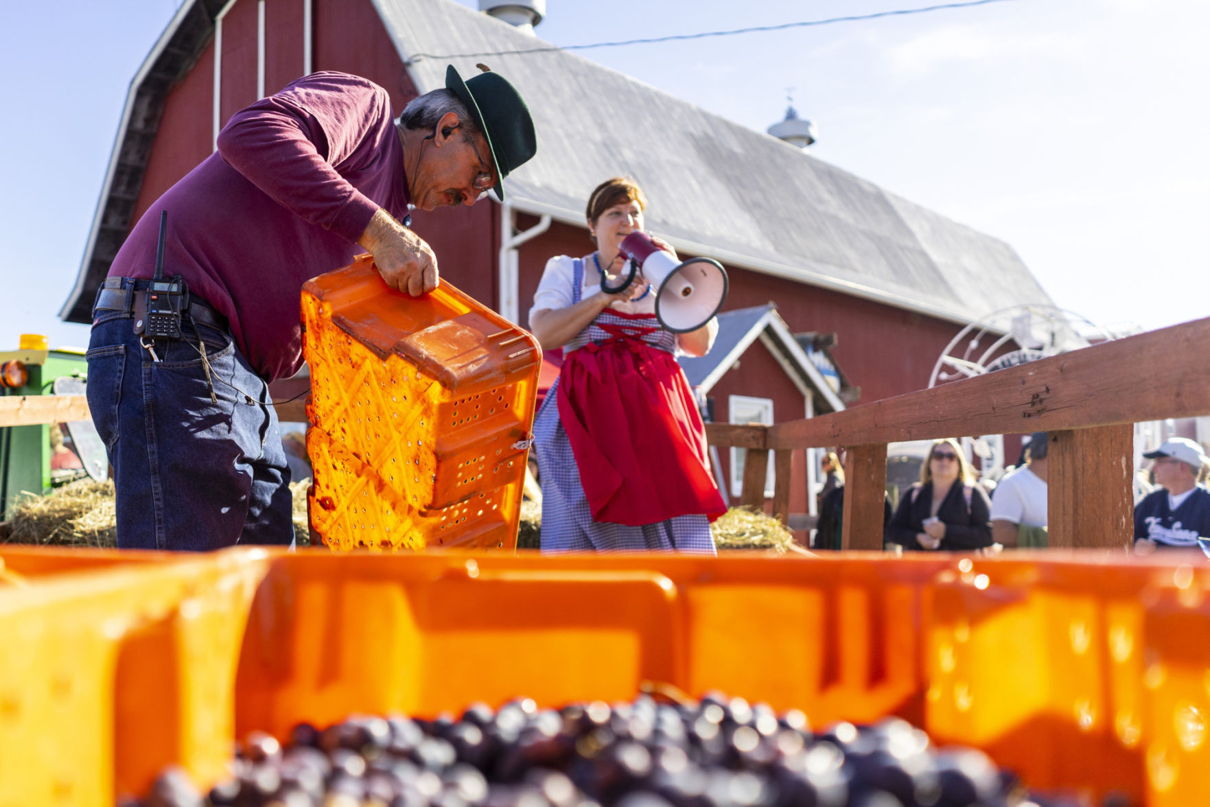 Drink, music flow at Oktoberfest